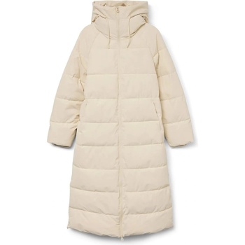 Vero Moda Elanor Laurie Long Padded Coat - Oatmeal
