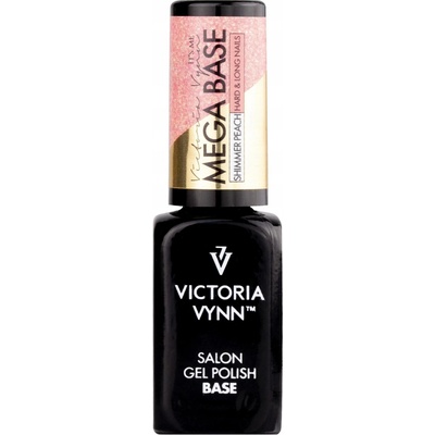 Victoria Vynn hybridní báze Gel Polish Mega Base Shimmer Peach 8ml