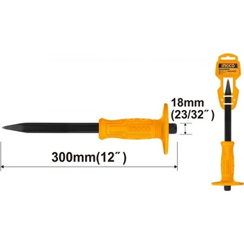 Kinekus Sekáč špicatý 30cm/18mm INGCO KIN1535081218