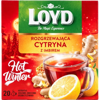LOYD čaj Citron zázvor med 20 x 2 g