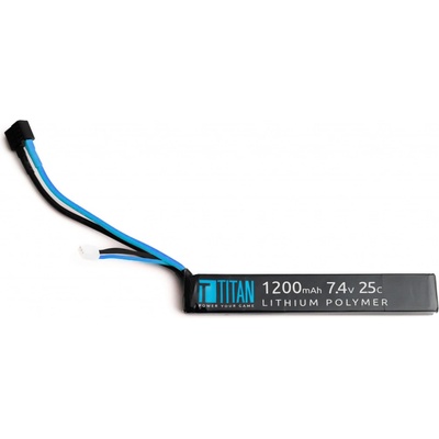 Titan Li-Pol baterie 7,4V 1200mAh 25C Stick – Zbozi.Blesk.cz