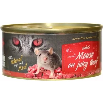 Farm Fresh Cat Whole Mouse on juicy Beef 100 g