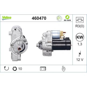 Startér VALEO 460470
