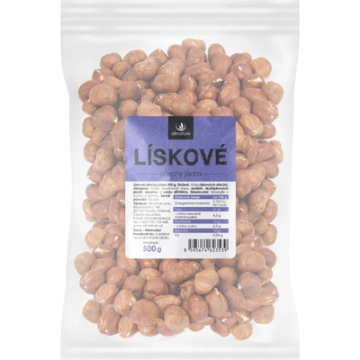 Allnature Lieskové jadrá 500 g