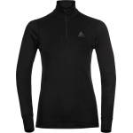 Odlo Дамско синтетично термобельо Odlo Women's Top Turtle Neck L/S Half Zip Active Warm Synthetic base layer - Black (114-1876-0212)
