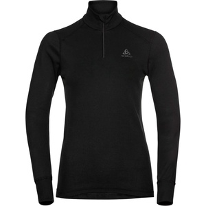 Odlo Синтетично термобельо Odlo Women's Top Turtle Neck L/S Half Zip Active Warm Synthetic base layer - Black (114-1876-0212)