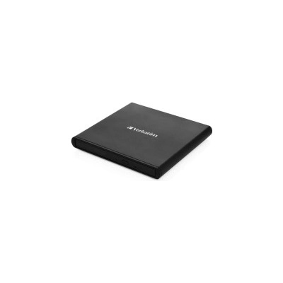 Verbatim Оптично устройство за лаптоп Verbatim Mobile DVD ReWriter USB 2.0 Black (Light Version) (53504)