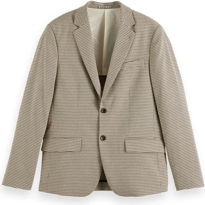 Scotch & Soda Сако Scotch & soda 178356 blazer - Beige (Antra Offwhite Mini Check)
