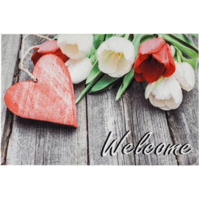 Astra Deco Print srdce červená 40 x 60 cm