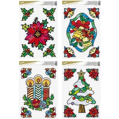 MFP okenní fólie vánoce VA029 30x20cm 8886468
