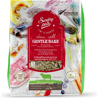 Sunday Pets Gentle Bake Senior Lamb S/M 1,3 kg