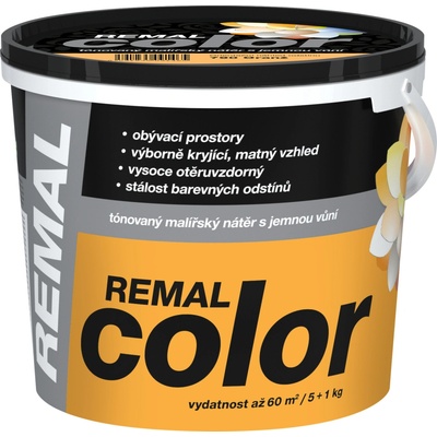 REMAL Color 5 + 1 kg oranžová