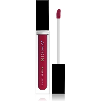 SIGMA Liquid Lipstick матиращо течно червило цвят Belladonna 5.7 гр