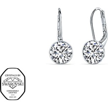CRYSTalp Ocelové náušnice s krystaly Swarovski Diana 4119.CRY.E