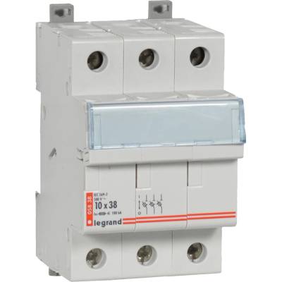 LE005838 PKJ-10,0x38,0-3P/500V poistk.odpajac 32A