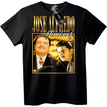 NOONEBRAND Тениска Jose Alfredo Jiménez - XL, Black