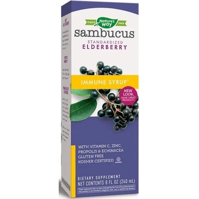 Nature's Way Sambucus Immune Syrup, 240 ml, Nature’s Way (15333)