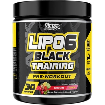 Nutrex Lipo-6 Black Training, 201 Grams