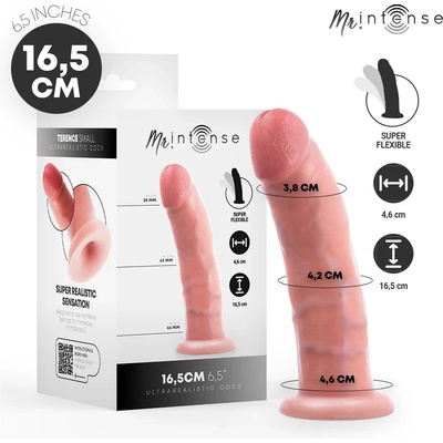 Реалистично дилдо с ултра реалистична текстура, 16, 5см. - Mr. Intense Terence (D-245078)