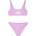 Roxy Детски комплект бикини Roxy Kid's Solid Active RG Bralette Set Bikini - Crocus Petal - размер 7 Years (750-2850-0112)