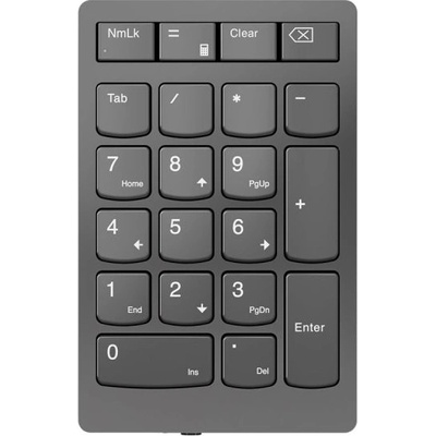 Lenovo Цифрова клавиатура LENOVO Go Wireless Numeric Keypad, Storm Grey (GY41C33979)