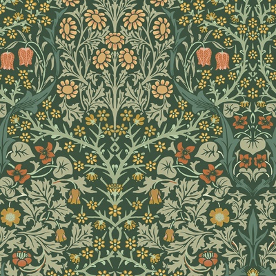 William Morris At Home 124252 Vliesová tapeta na zeď, rozměry 10 x 0,52 m