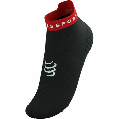 Compressport Pro Racing Socks v4.0 Run Low black core red