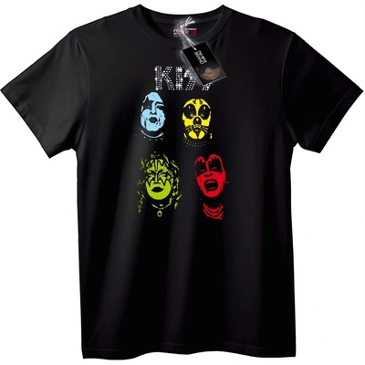 NOONEBRAND Тениска KISS - M, White