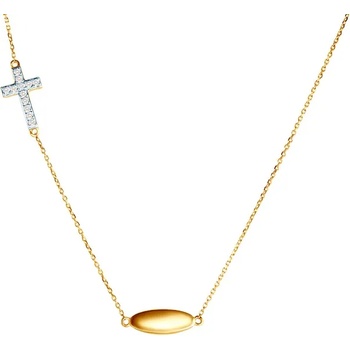 Image 1 of SAVICKI Колие с ктъстче savicki : злато, диаманти