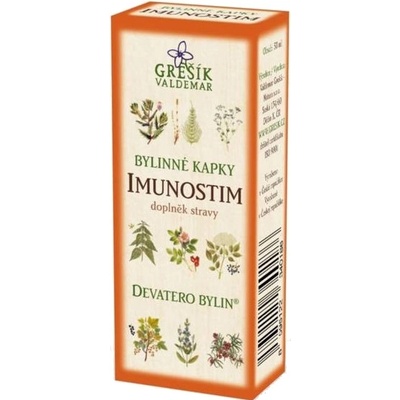 Bylinné kapky Grešík imunostim 50 ml