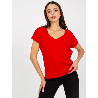 Basic feel good T shirt B 014.20X Červená