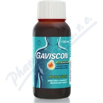 GAVISCON LIQUID PEPPERMINT POR SUS 1X150ML