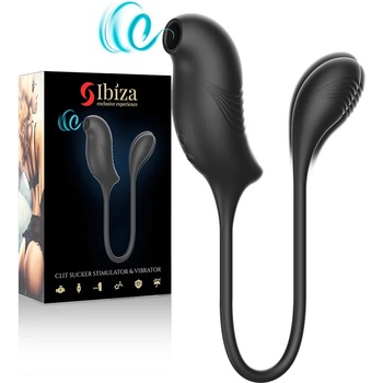 Засмукващ клитор стимулатор и вибро яйце - Ibiza Magic Clitoris (D-230872)
