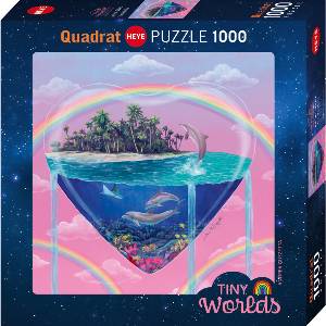 Heye Квадратен пъзел Heye от 1000 части - Делфините (30103)
