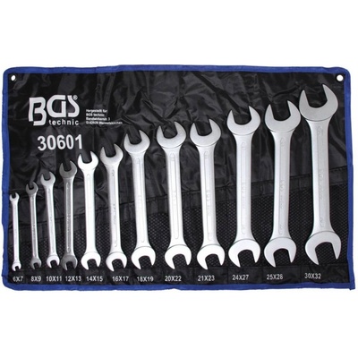 BGS technic Súprava obojstranných vidlicových kľúčov 6 - 32 mm 12 ks BGS 30601
