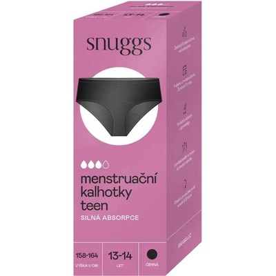 Snuggs Teen na silnou menstruaci černá – Zbozi.Blesk.cz