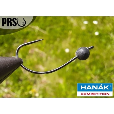 Hanák Tungstenová hlava bez protihrotu Black vel.6 0,6g