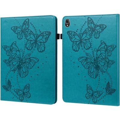Vsetkonamobil 55618 ART BUTTERFLIES Zaklápacie puzdro Lenovo Tab K10 modré