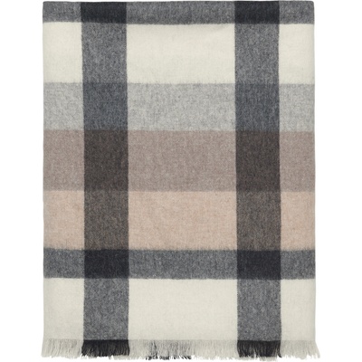 Elvang Intersection одеяло 130 x 190 см, сиво-бежово (70005-CWG)