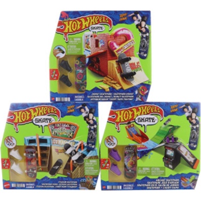 Mattel Hot Wheels Skates Fingerboard skatepark Herný set Stadium Skatepark