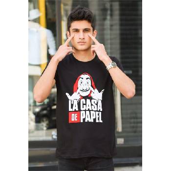 Madmext Мъжка тениска 4017 - Черна 285906 (285906_Черно)