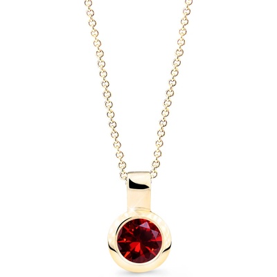 Cutie Diamonds přívěsek ze žlutého zlata s rubínem DZ8005 40 RU X 1