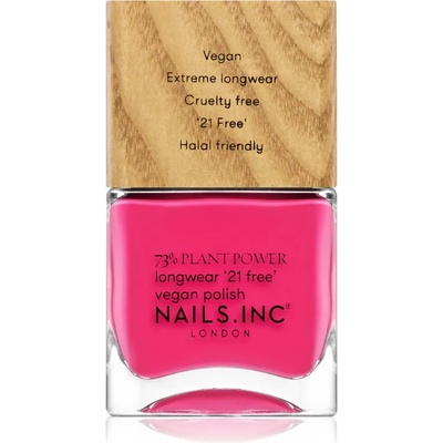 Nails Inc. Nails Inc. Vegan Nail Polish дълготраен лак за нокти цвят and breathe 14ml