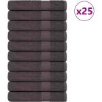 vidaXL Кърпи за сауна FROGN 25 бр. Антрацит 80x200 см 360 г/м2 (136696)