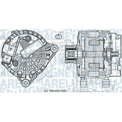 Generátor MAGNETI MARELLI 063731472410