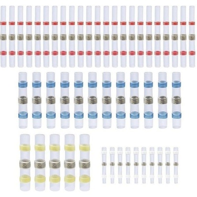 Smršťovací pájecí kabelové spojky s cínem, sada 50ks