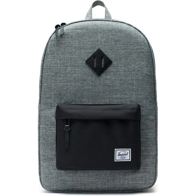 Herschel Heritage raven crosshatch black 21,5 l