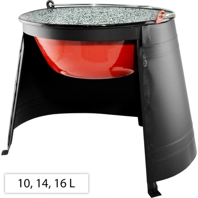 Perfect Home 71128 Chránič plamene, Stojan pod kotlík pro 10, 14, 16 L kotlíky – Zboží Dáma