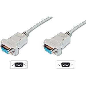 ASSMANN AK-610100-030-E 3m DB-9 сериен кабел Бежов (AK-610100-030-E)