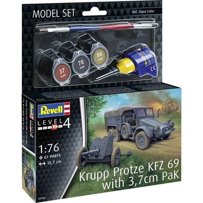 Revell Krupp Protze Kfz.69 w/ 3.7cm PaK Model Set 1:76